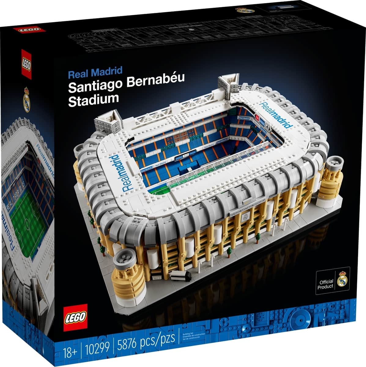 LEGO Le stade Santiago Bernabéu du Real Madrid